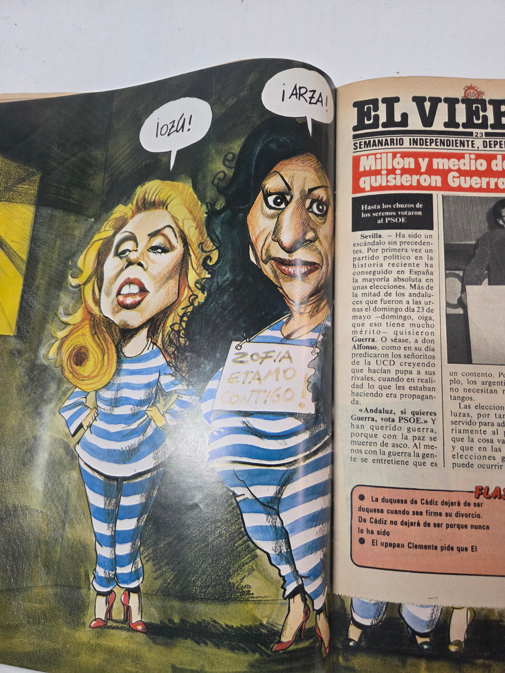 Revista "El Jueves" de 1982