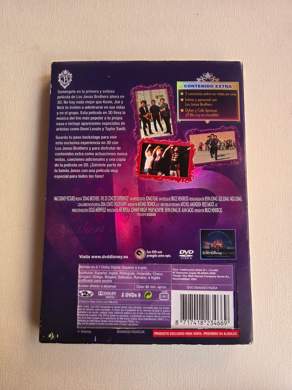 DVD Jonas Brothers