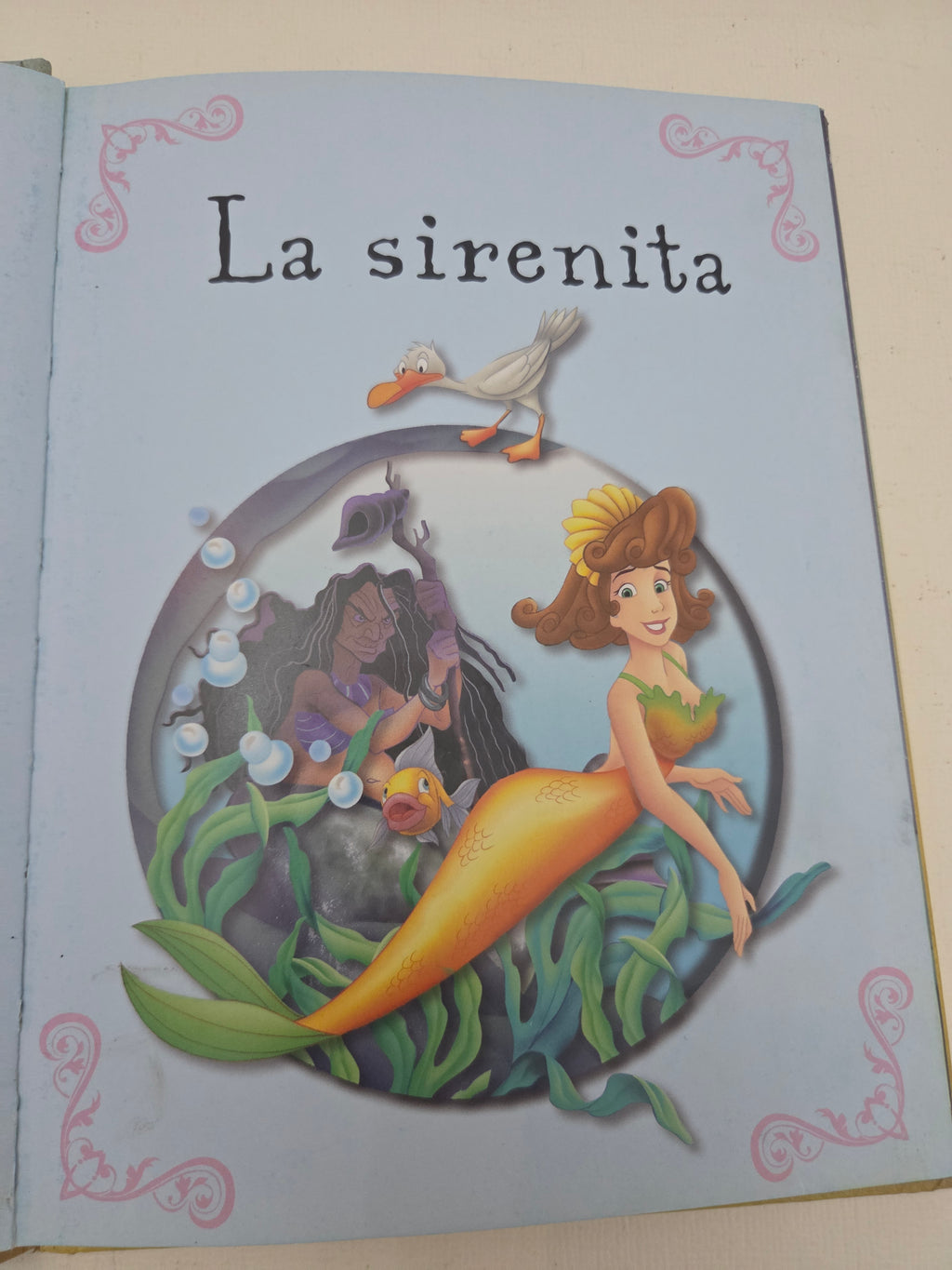 Libro Infantil Cuentos Maravillosos: La Sirenita / Los Tres Cerditos