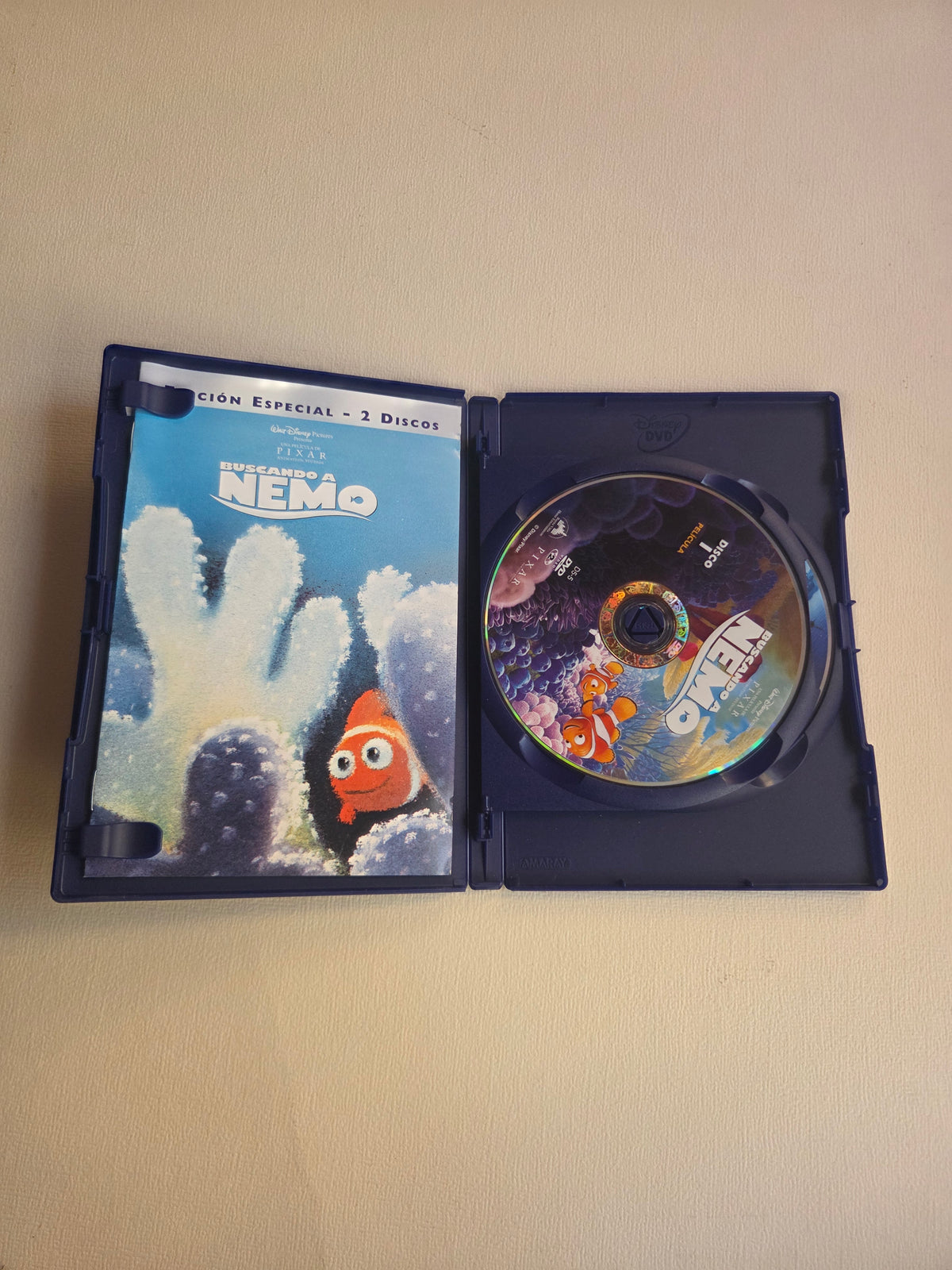 DVD Buscando a Nemo.