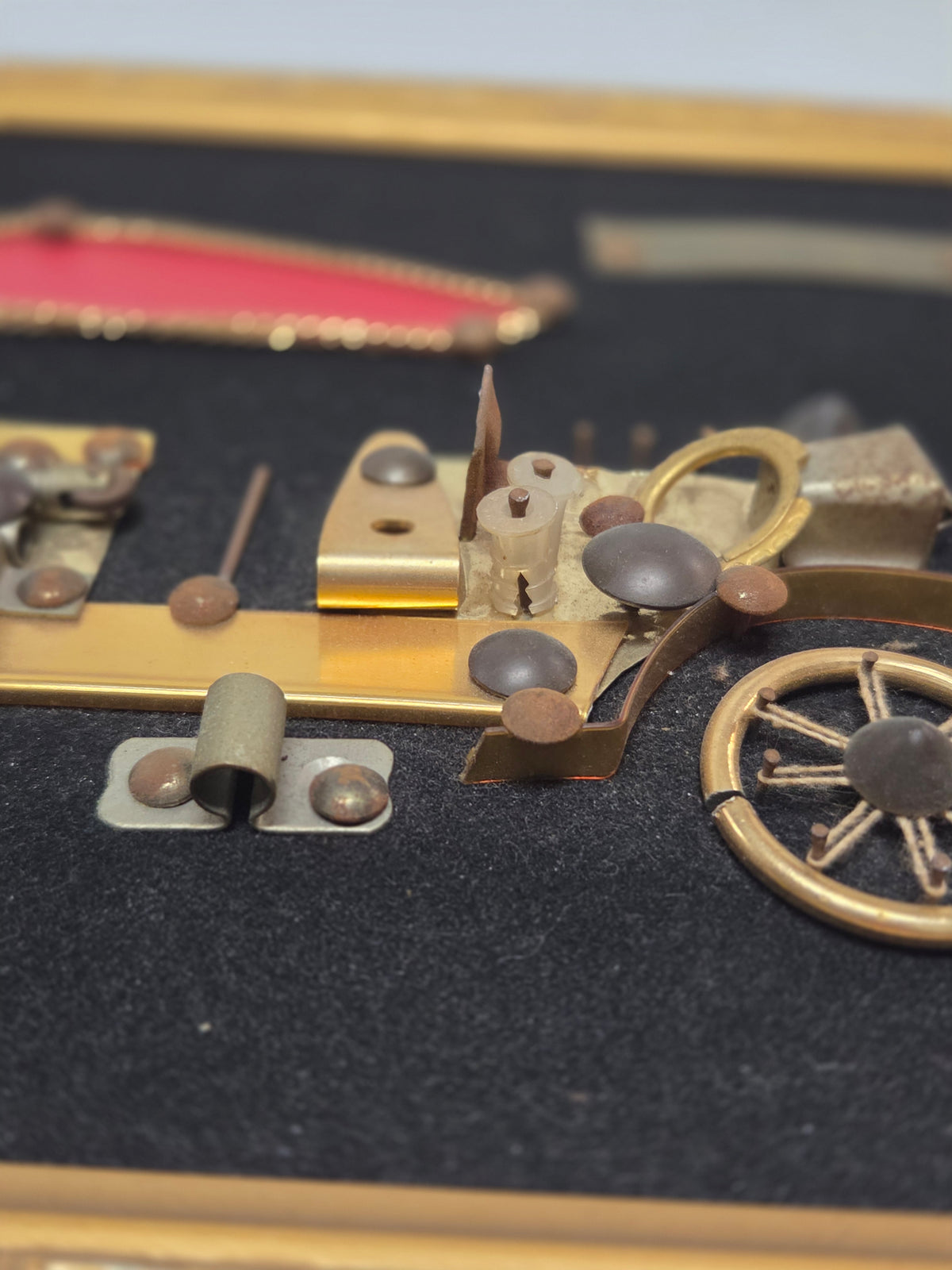 Cuadro Decorativo Vintage 3D – Mercedes 1903