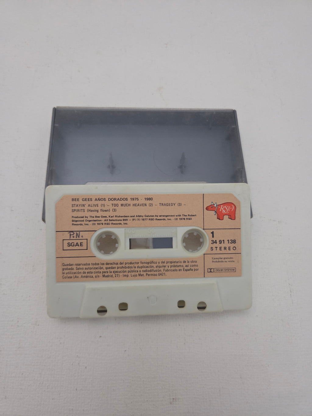 Cassette Bee Gees – Años Dorados 1975-1980