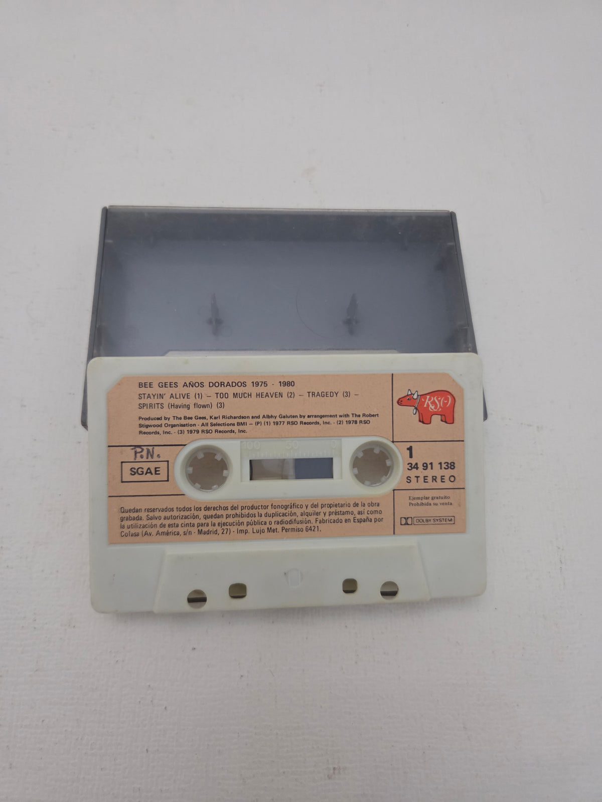 Cassette Bee Gees – Años Dorados 1975-1980