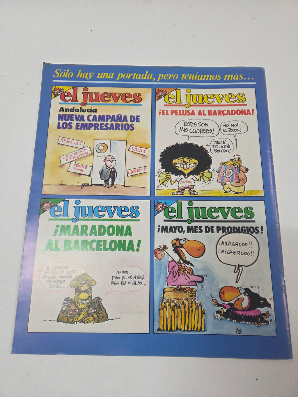 Revista "El Jueves" de 1982