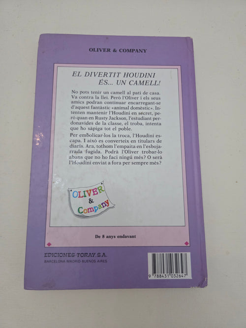 "Oliver i el secret del camell perdut" - Page McBrier