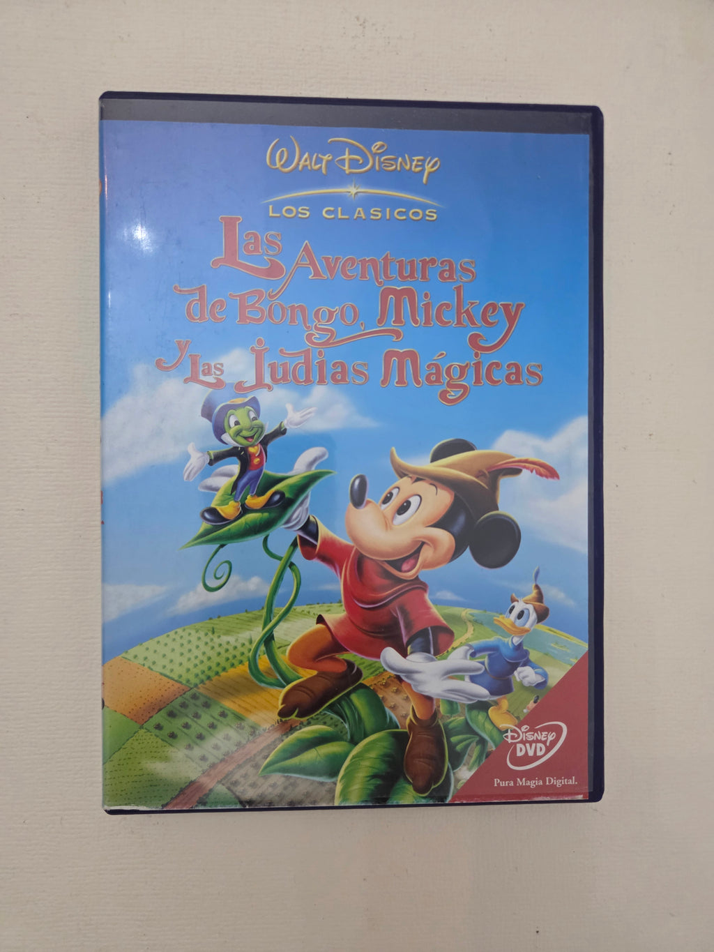 DVD Las Aventuras de Bongo, Mickey y las judias magicas.
