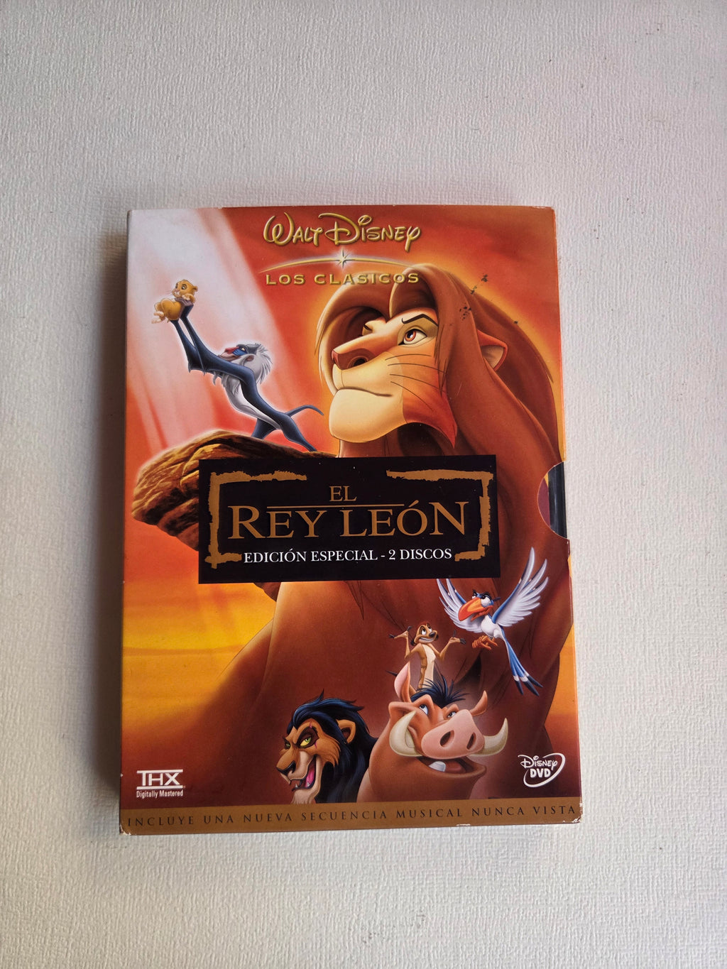 DVD El rey León
