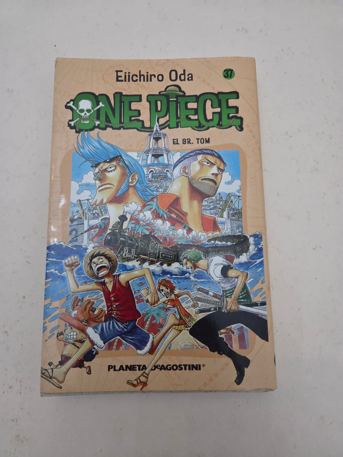 Manga One Piece Nº 37: El Sr. Tom - Eiichiro Oda