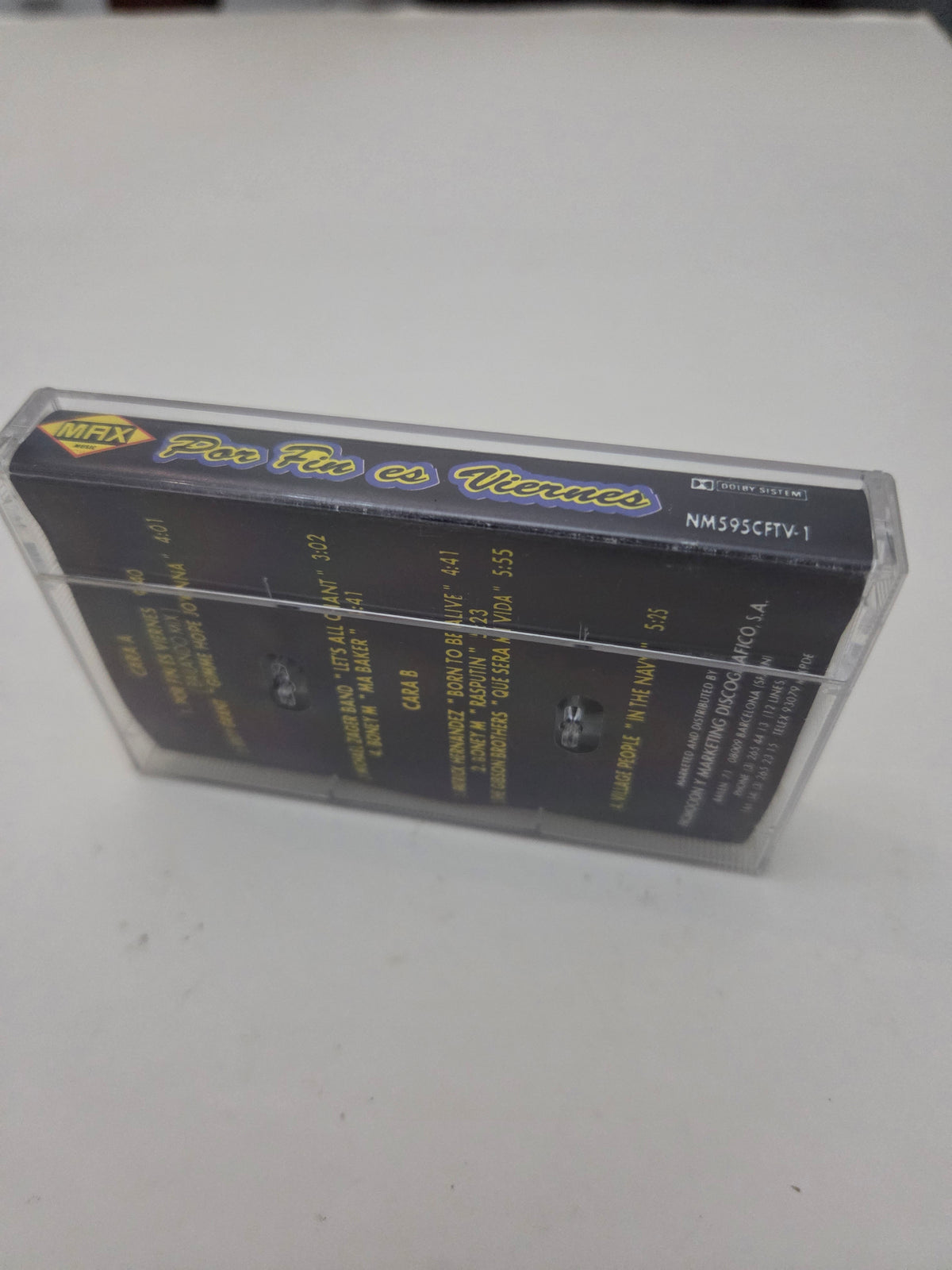 Cassette Varios Artistas - Por Fin Es Viernes