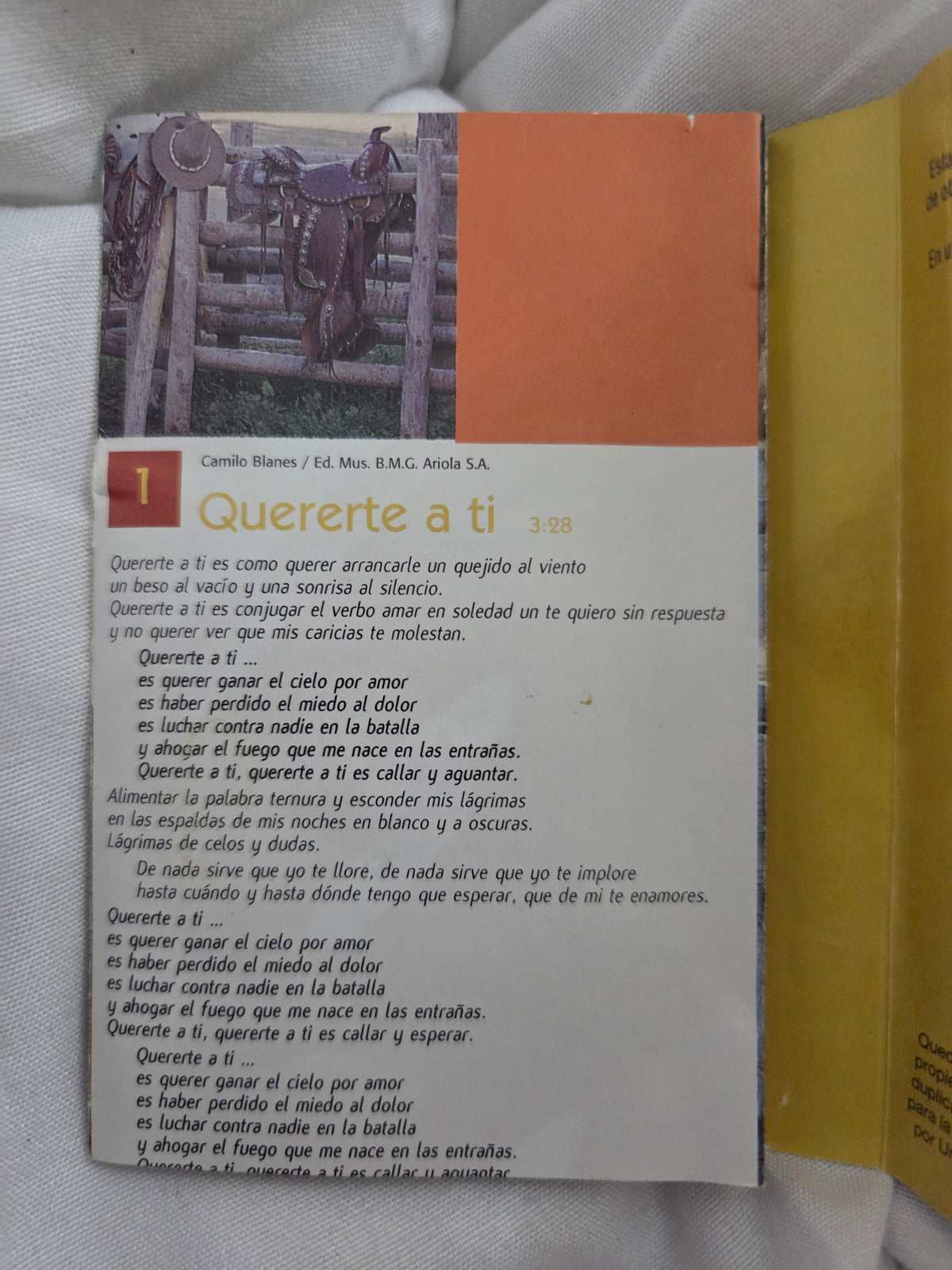 Cassette Bertín Osborne – Sabor a México (Original)