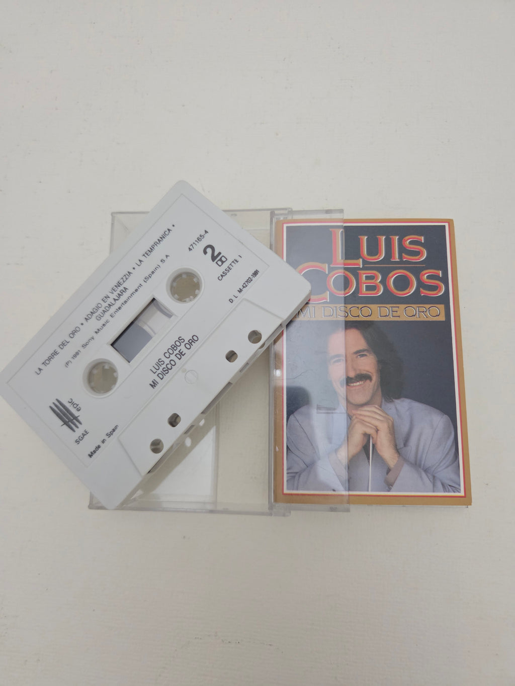 Cassette Luis Cobos – Mi Disco de Oro