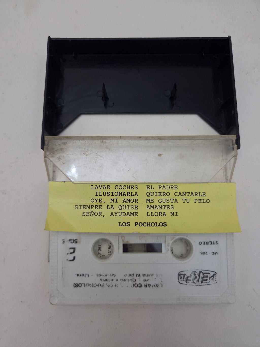 Cassette Los Pocholos - Lavar Coches