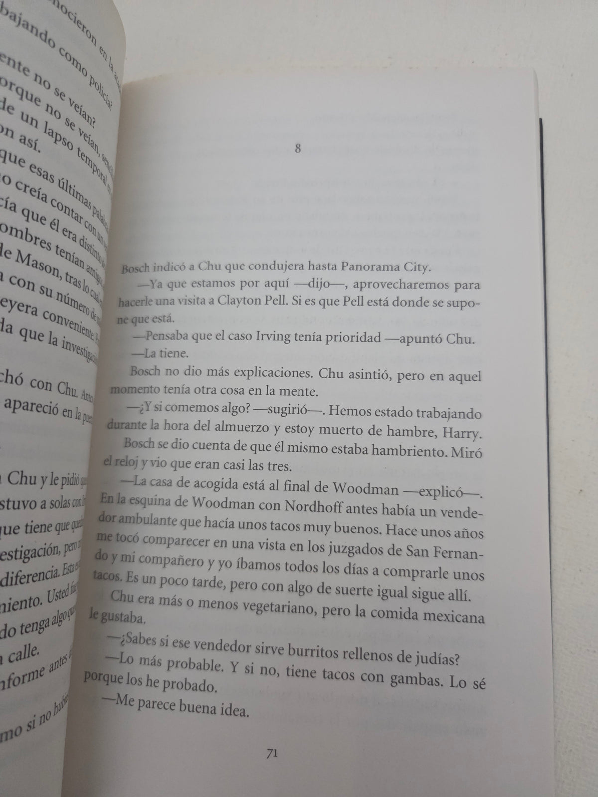 "Cuesta abajo" - Michael Connelly