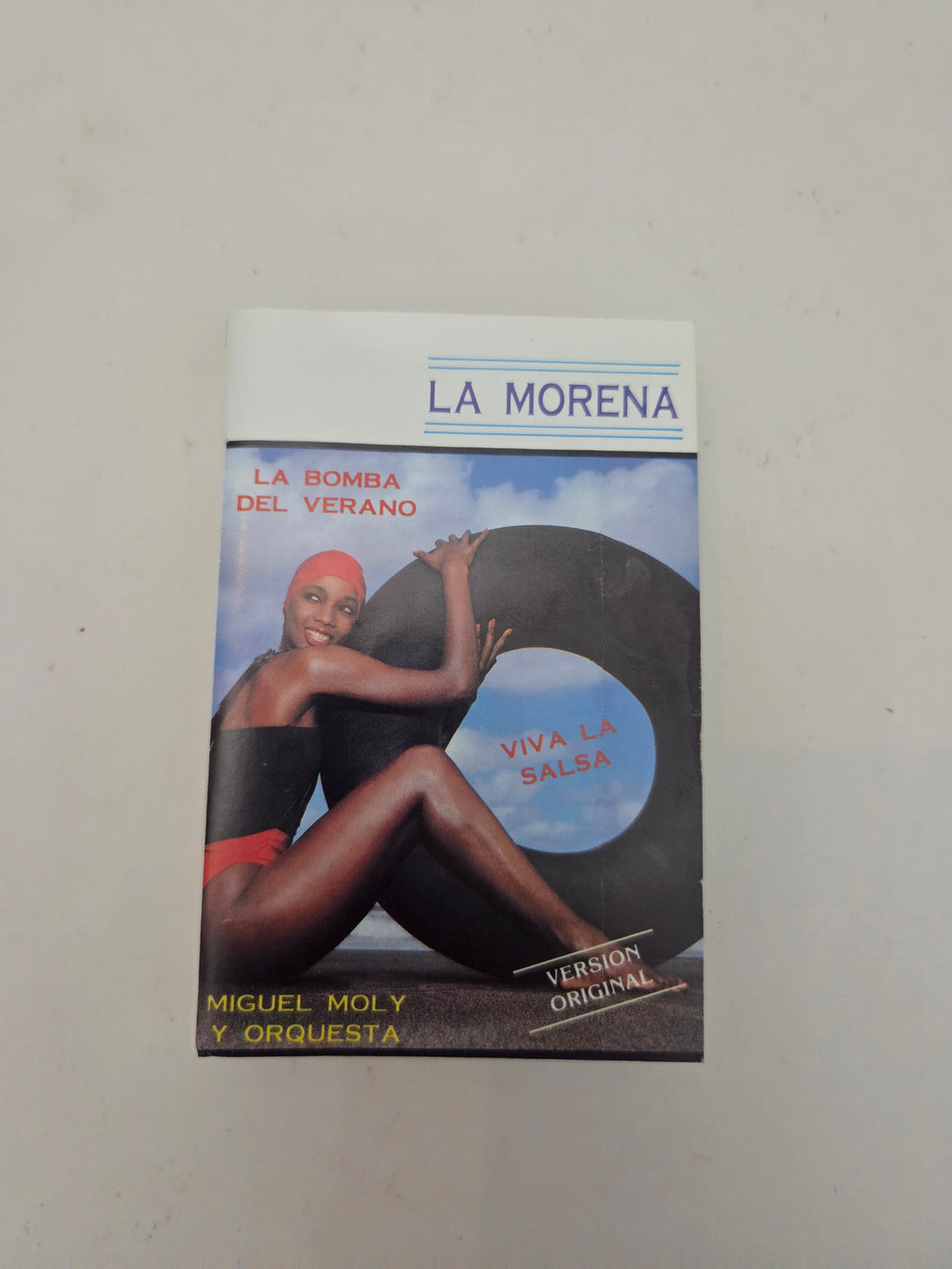 Casete "La Morena" de Miguel Moly y Orquesta.