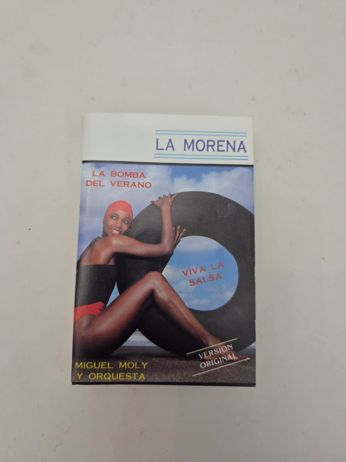 Casete "La Morena" de Miguel Moly y Orquesta.