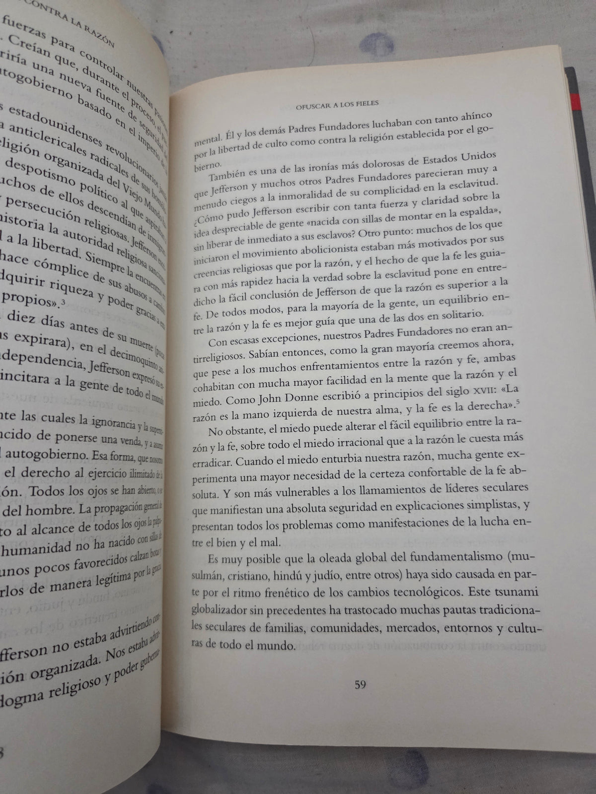 El ataque contra la razón. Al Gore