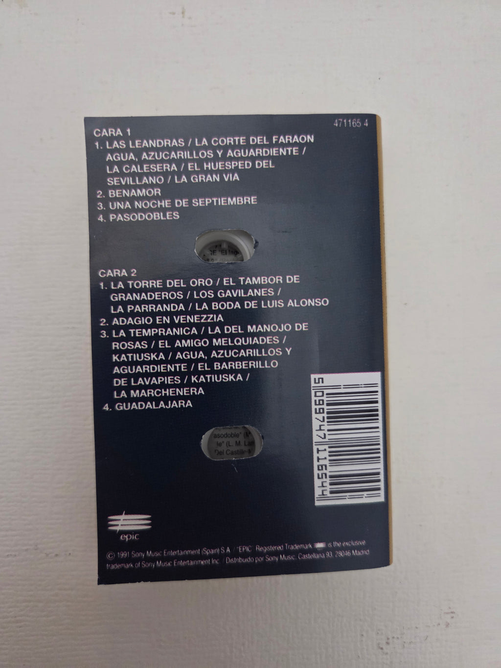 Cassette Luis Cobos – Mi Disco de Oro