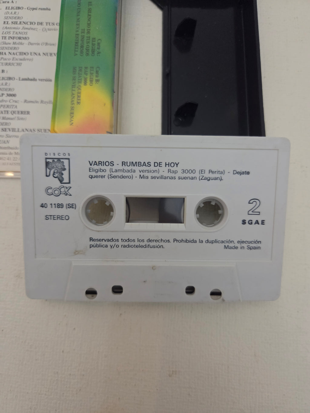 Cassette Rumbas de Hoy – Varios Artistas